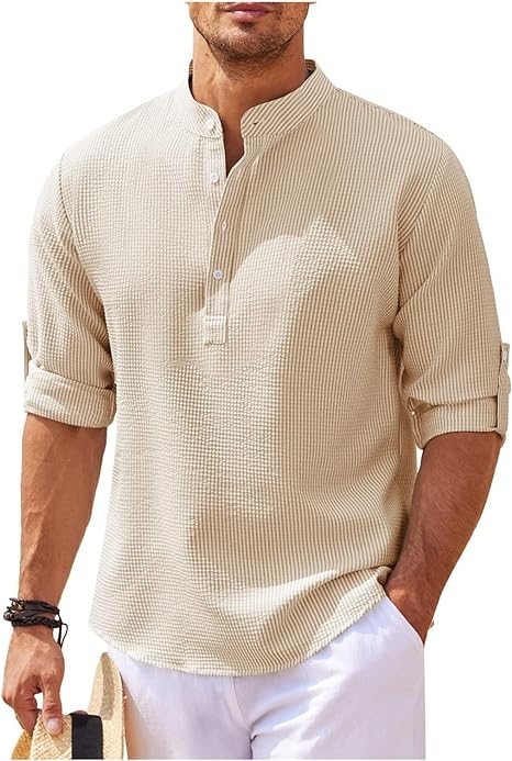 Chemise décontractée en coton doux et respirant – Disponible en plusieurs tailles et couleurs