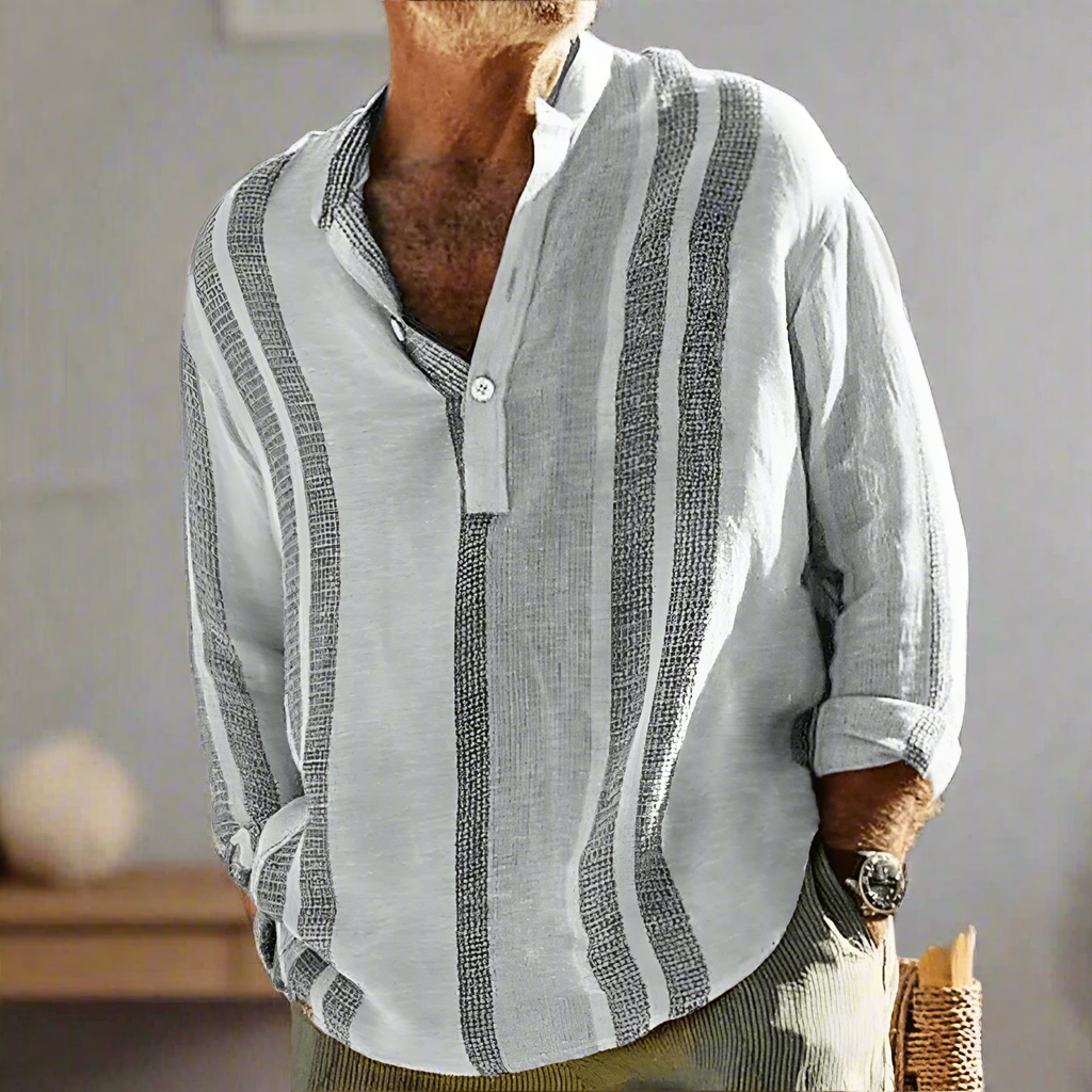 Chemise d'été légère pour homme en tissu respirant – Confortable, disponible en plusieurs tailles et couleurs