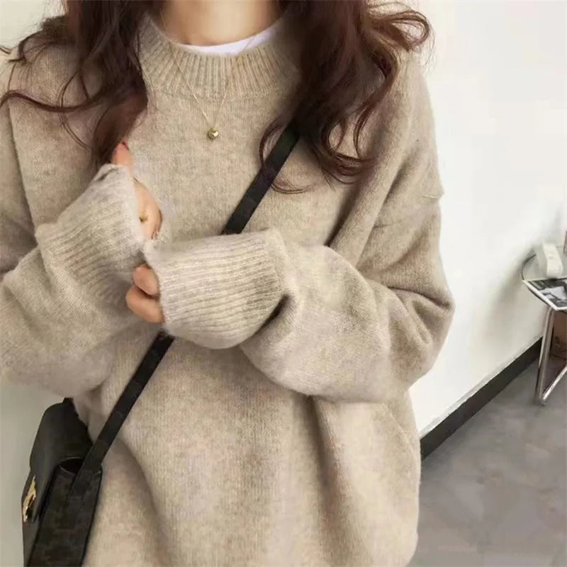 Coco Pullover Sweater | Cozy Knit, Relaxed Fit