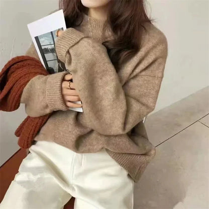 Coco Pullover Sweater | Cozy Knit, Relaxed Fit