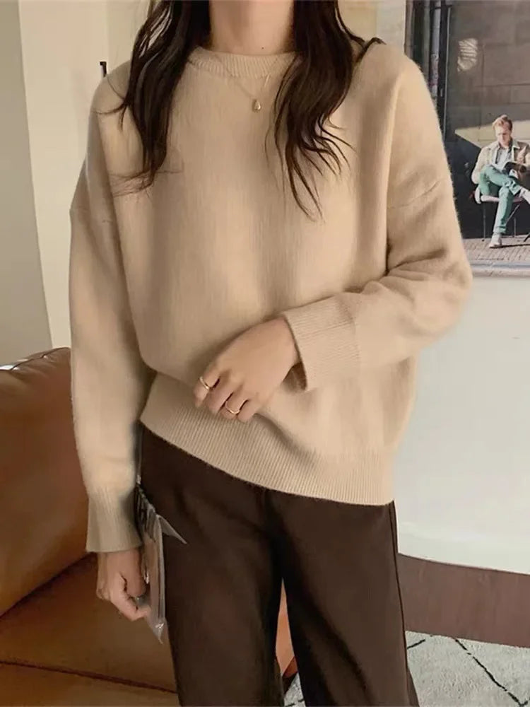 Coco Pullover Sweater | Cozy Knit, Relaxed Fit