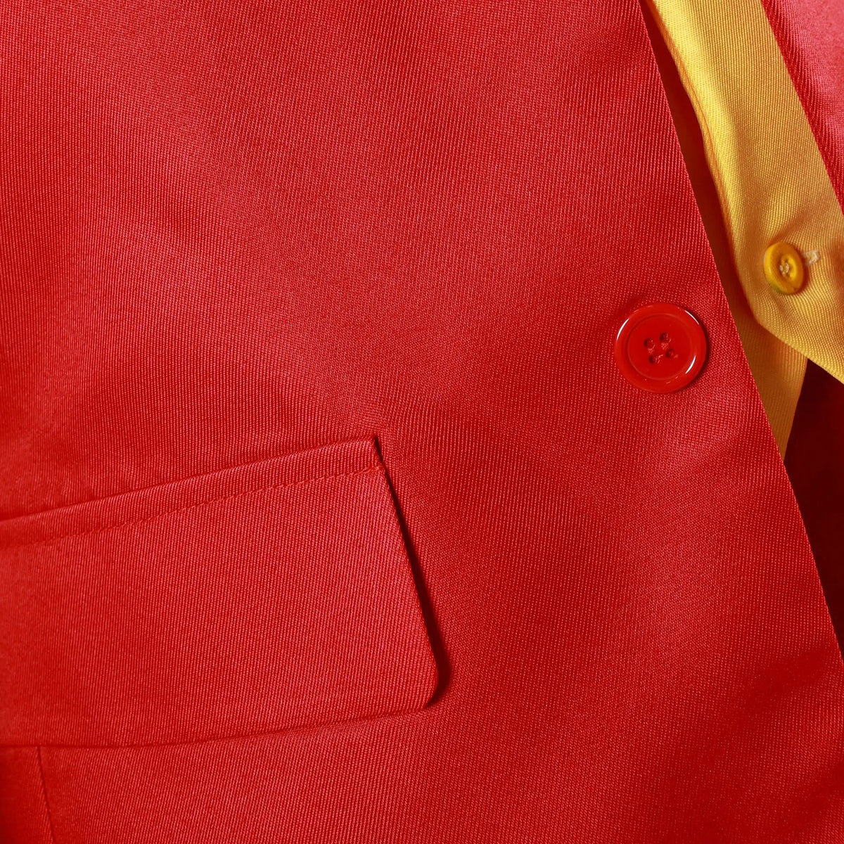 Costume de Joker Rouge pour Homme avec Veste, Gilet et Pantalon – Idéal pour Halloween 2025