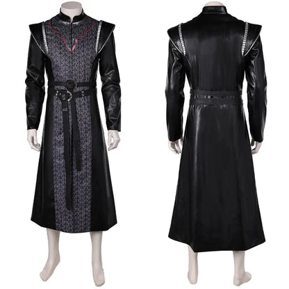 Costume de Cosplay Prince Démon Dragon pour Homme – Ensemble Complet avec Manteau, Ceinture et Sac de Taille