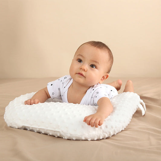 Baby Feeding Cushion in Memory Foam with Adjustable Anti-Reflux Support and Portable Design – Soft Velvet 60x40 cm