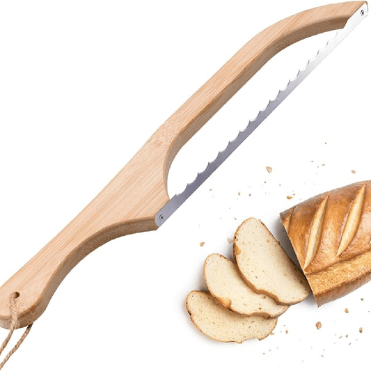 Artisan Bread Knife with 10-Inch Serrated Blade and Ergonomic Handle