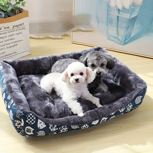 Cozy Pet Dog Bed Sofa Mat for Cats and Dogs – Winter Warmth for All Sizes
