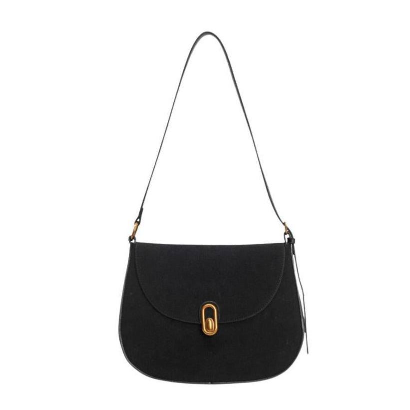 Sac d'épaule pour femme en cuir suédé synthétique avec bretelles réglables – Élégant et pratique pour un usage quotidien