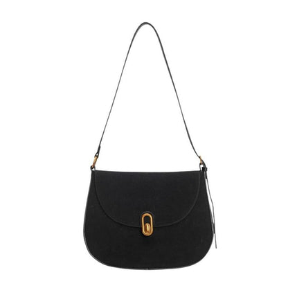 Sac d'épaule pour femme en cuir suédé synthétique avec bretelles réglables – Élégant et pratique pour un usage quotidien