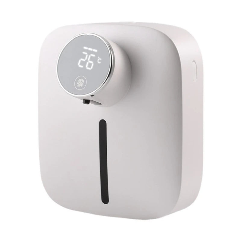 Distributeur de savon mural automatique avec capteur infrarouge – Rechargeable par USB et design sans contact