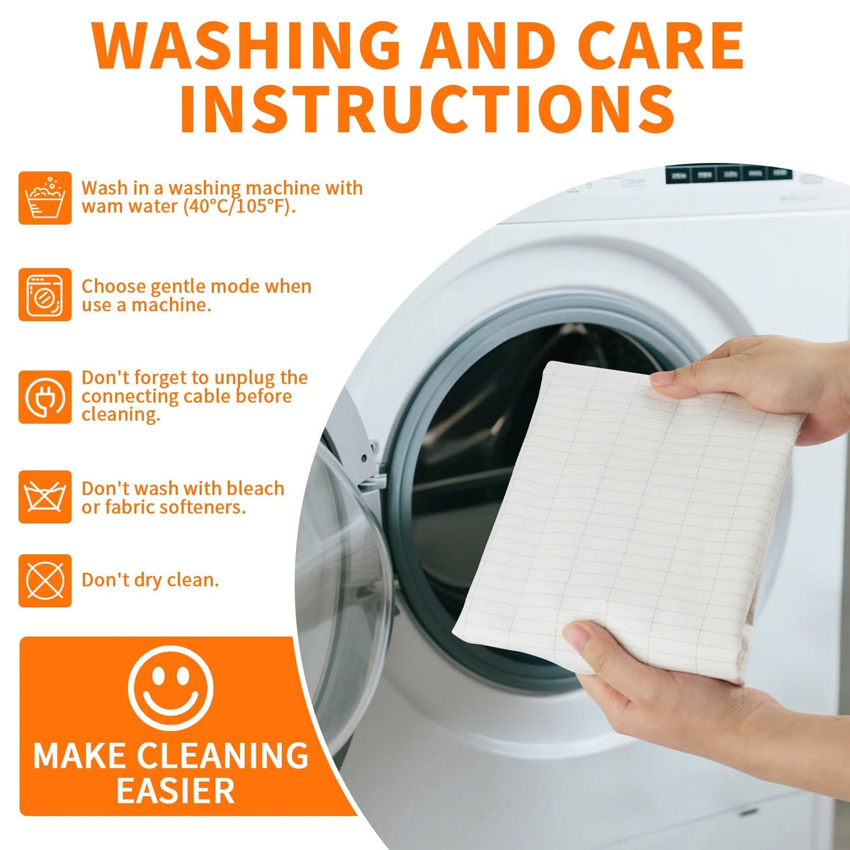 Drap de lit en coton et fibre d'argent pour un sommeil apaisant – Lavable en machine, antistatique, neutre