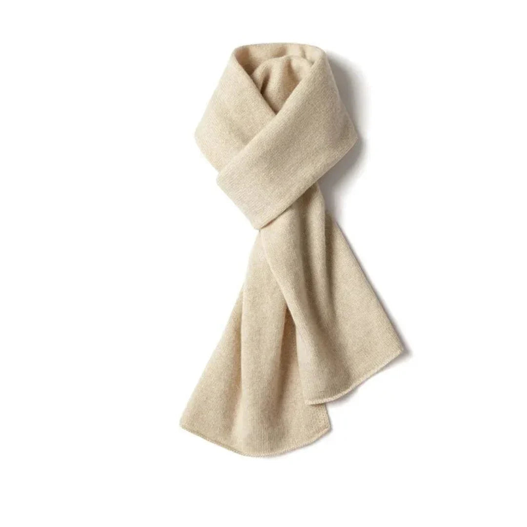 Écharpe Légère en Tricot Rectangulaire pour Femme – 100% Cachemire, Idéale pour l'Hiver 0