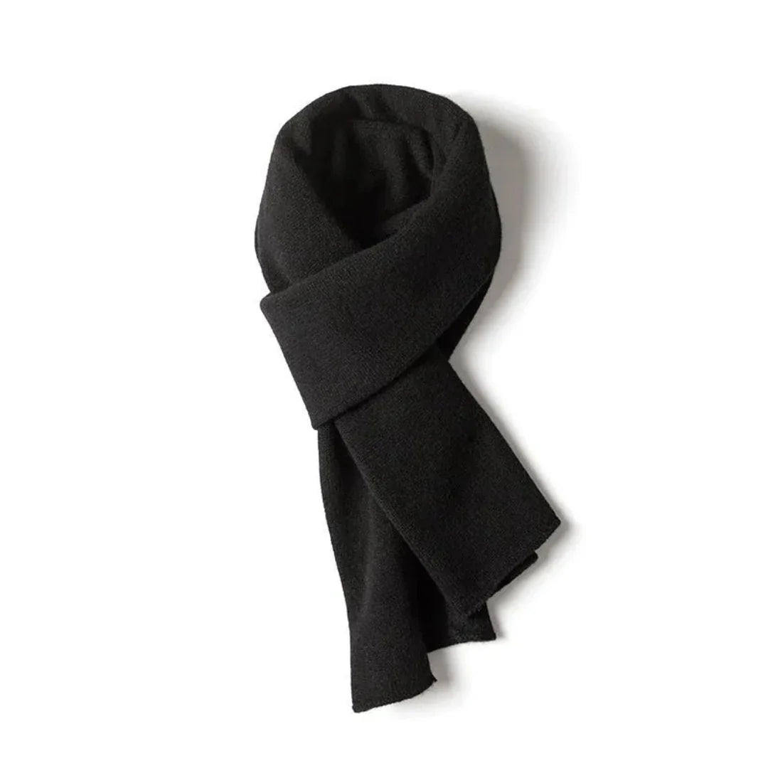Écharpe Légère en Tricot Rectangulaire pour Femme – 100% Cachemire, Idéale pour l'Hiver 3