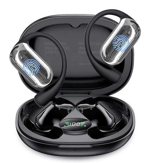 Wireless AI Translation Earbuds with Noise Cancellation and 60-Hour Battery Life for Multilingual Conversations