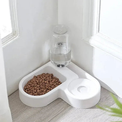 Ensemble de deux gamelles pour chiens et chats – Design élégant pour petits animaux