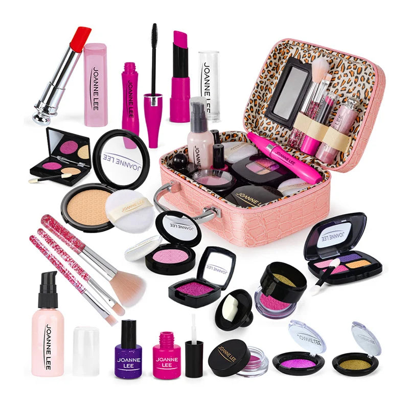 Educational Makeup Set for Girls - Safe Cosmetic Toy in Non-Toxic Plastic for Pretend Play