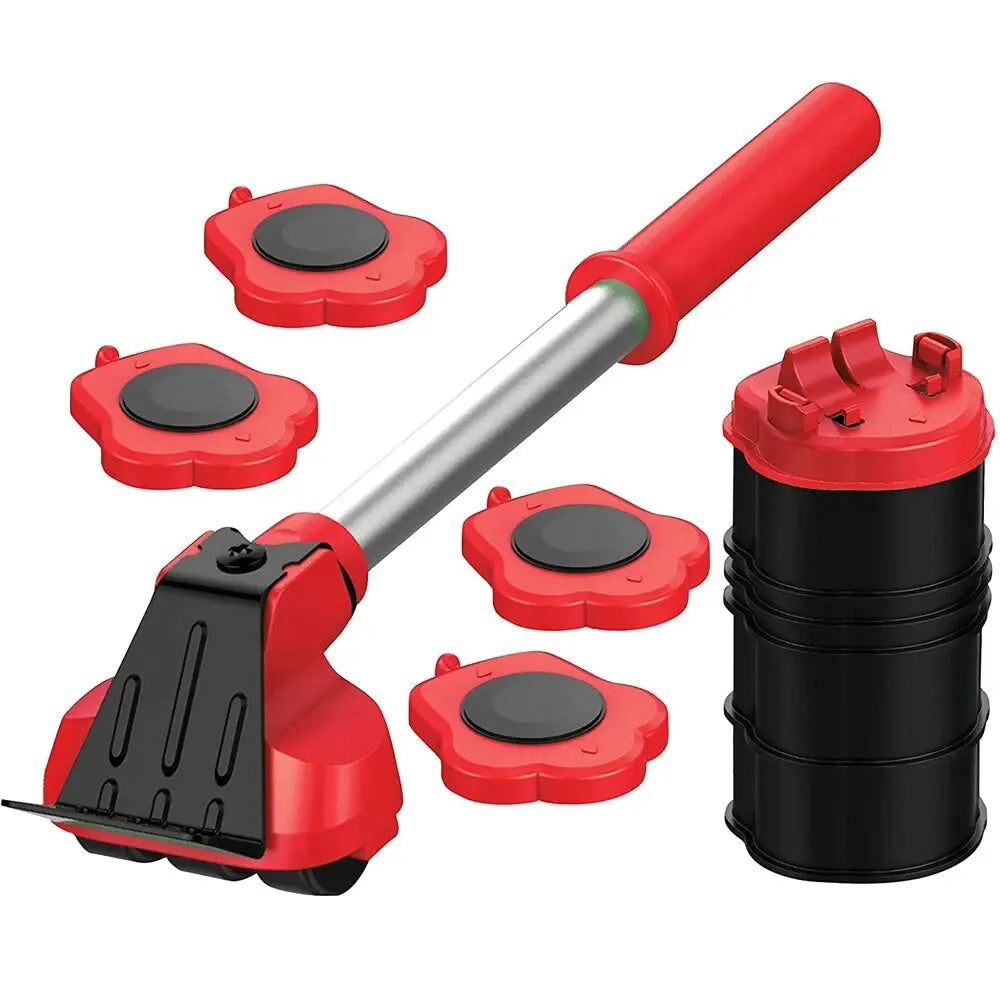 Ensemble de roulettes de transport pour meubles – Outil de levage robuste pour déménagement, capacité de 300 kg, usage intérieur et extérieur