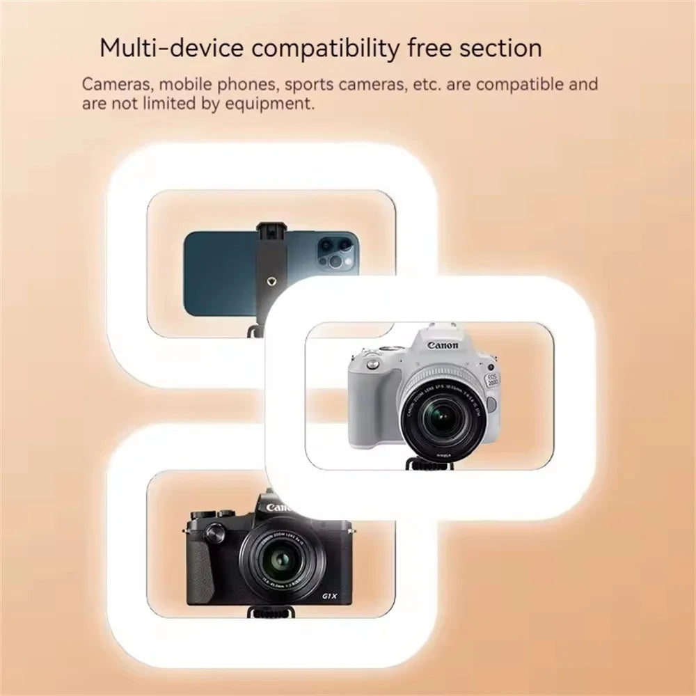 Fangtoosi Ring Light | Rechargeable, Portable