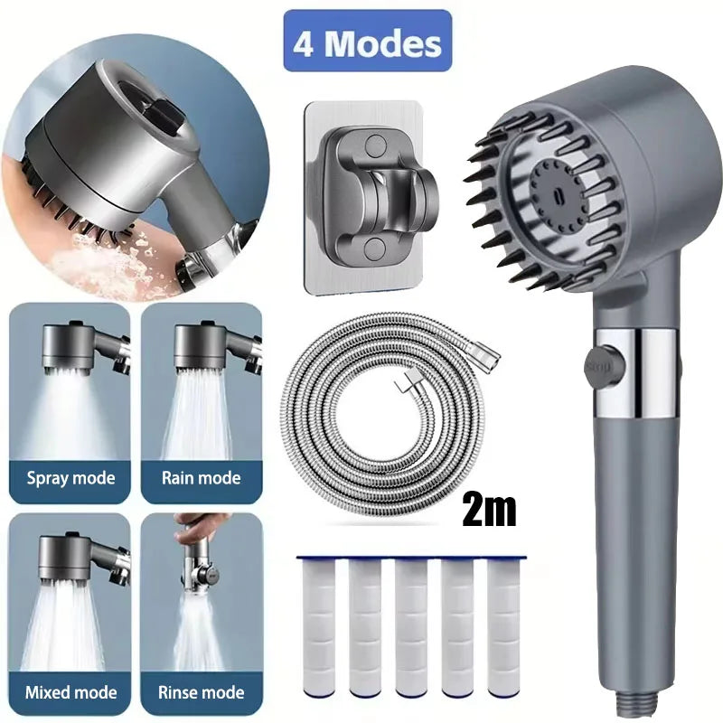 Fina Shower Filter Head | Multi-Mode Massage Function