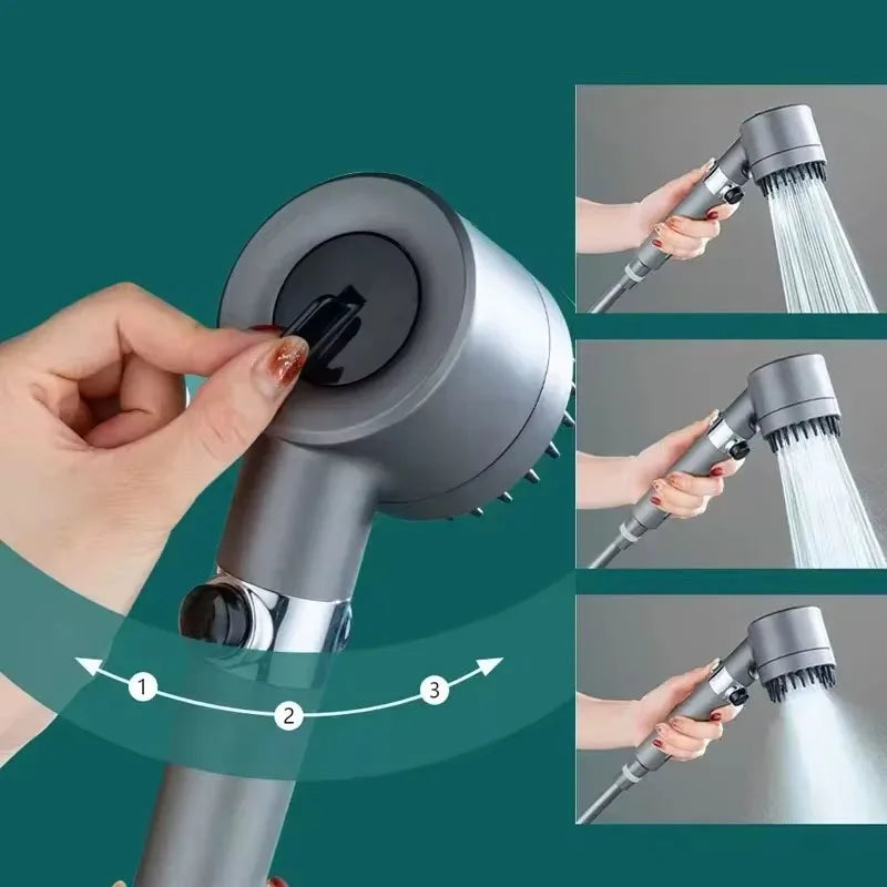 Fina Shower Filter Head | Multi-Mode Massage Function