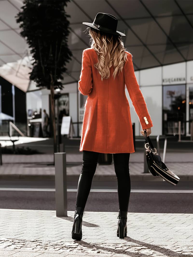 Fina Wool Coat | Double Breasted, Insulated
