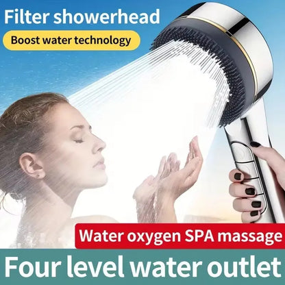 Fino Shower Head | Filtered, Four-Speed Adjustment