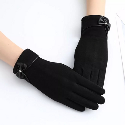 Gants d'hiver pour femmes avec écran tactile – Design ajusté en daim 10