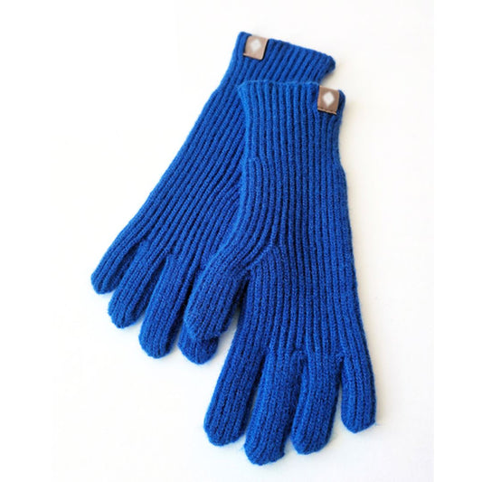 Gants en Coton Mélangé avec Poignet Allongé et Compatibilité Écran Tactile – Hiver 0