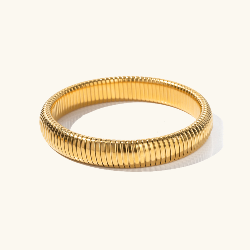Bracelet en or pour femme Taille S/M/L Acier inoxydable Hypoallergénique Chic et élégant
