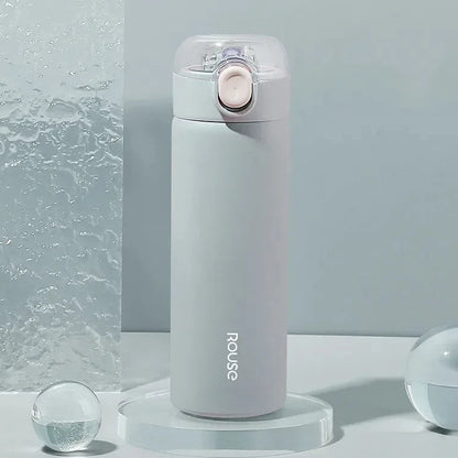 Bouteille Isotherme en Acier Inoxydable 380 ml avec Paille pour Filles