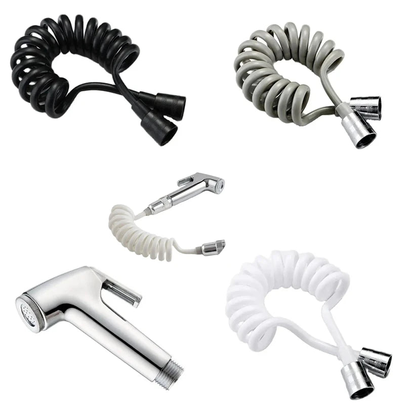 Haven Bidet Sprayer | Flexible Spring Hose for Toilet, Handheld Design, 1.5M/2M