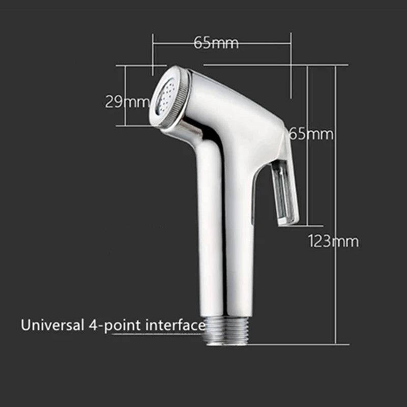 Haven Bidet Sprayer | Flexible Spring Hose for Toilet, Handheld Design, 1.5M/2M