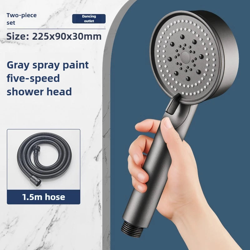 Haven Handheld Shower Head | High-Pressure, 5 Adjustable Modes