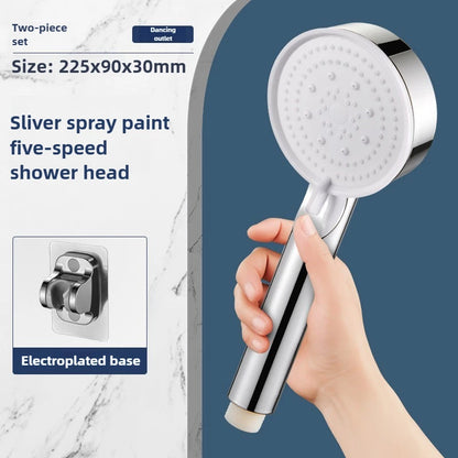 Haven Handheld Shower Head | High-Pressure, 5 Adjustable Modes