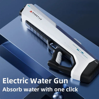 Pistolet à eau électrique haute pression pour enfants – Parfait pour les jeux d'été à la piscine