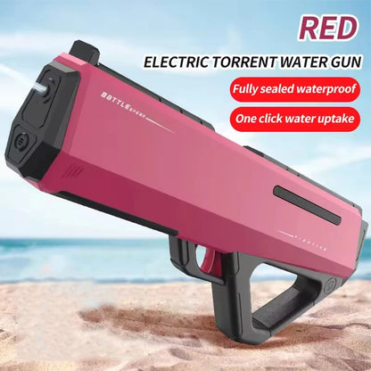 Pistolet à eau électrique haute pression pour enfants – Parfait pour les jeux d'été à la piscine