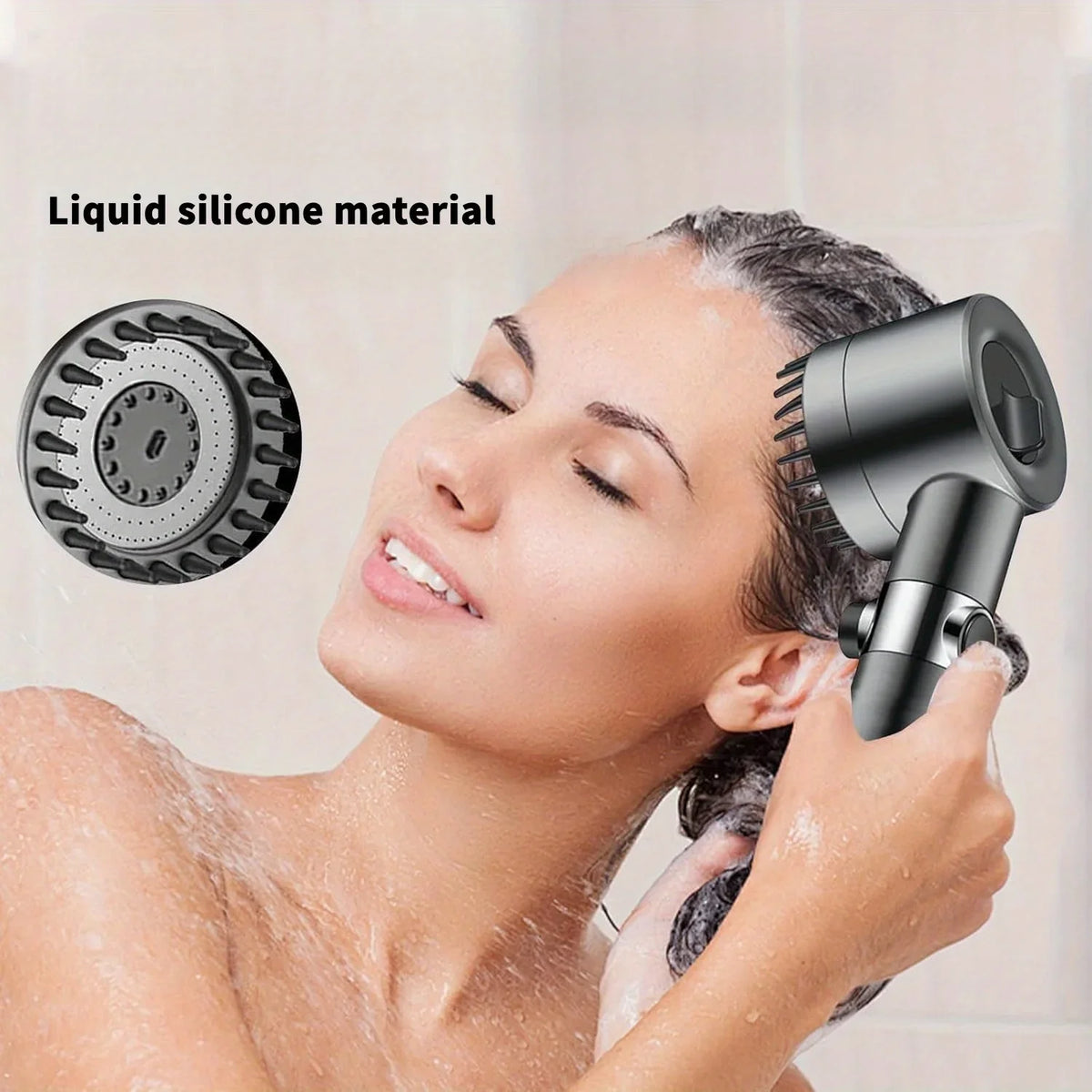 IonDrop Shower Head | Handheld Filter, Turbocharger, Multiple Spray Modes