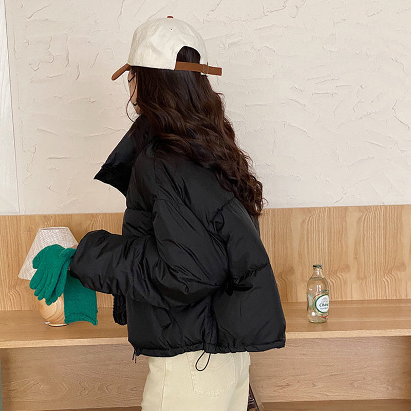 Ivy Cropped Puffer Coat | Boxy Polyester, Lightweight Warmth
