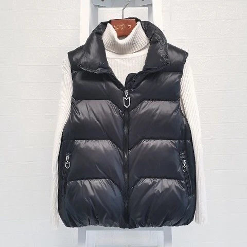 Ivy Insulating Vest | Loose Puffer, Polyester