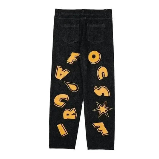 Personalized Baggy Jeans for Men and Women – Loose Fit Denim with Unique Designs
