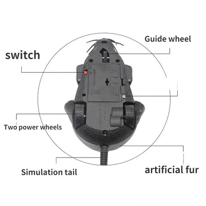 Interactive Toy for Cat with Remote-Controlled Mouse – Stimulates Exercise and Hunting Instinct, Durable and Easy to Use