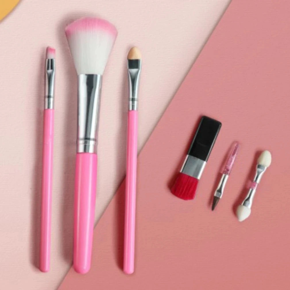 Children's Makeup Kit – Safe Cosmetic Set with Eyeshadow, Lipstick, and Portable Case