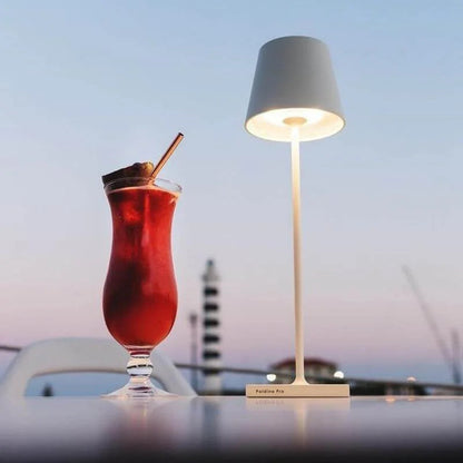 Lampe de table à DEL rechargeable sans fil – 10 couleurs, commande tactile, étanche IP65 pour intérieur et extérieur