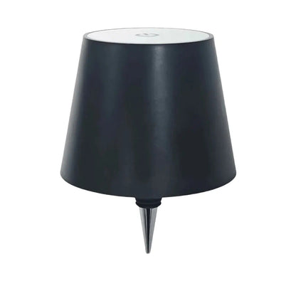 Lampe de table à DEL sans fil avec commande tactile - Lampe portable rechargeable pour dîners et fêtes, design créatif en métal