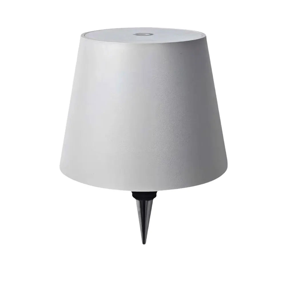 Lampe de table à DEL sans fil avec commande tactile - Lampe portable rechargeable pour dîners et fêtes, design créatif en métal