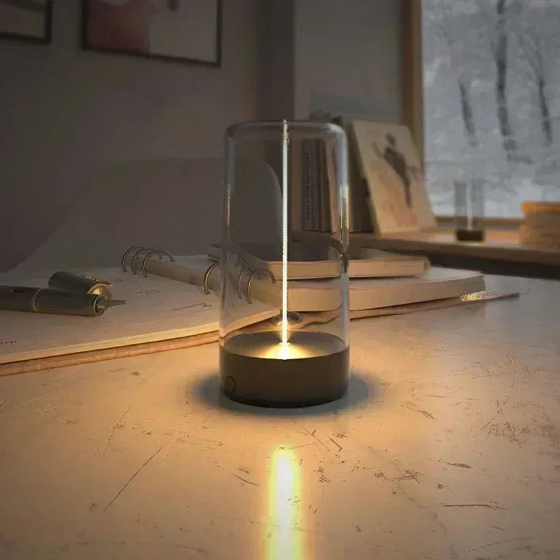 Portable Magnetic Filament Ambient Lamp USB – Ambient Light for Living Room and Bedroom, Modern and Rechargeable Design