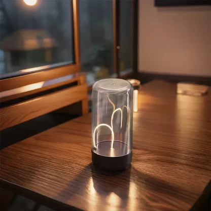 Portable Magnetic Filament Ambient Lamp USB – Ambient Light for Living Room and Bedroom, Modern and Rechargeable Design