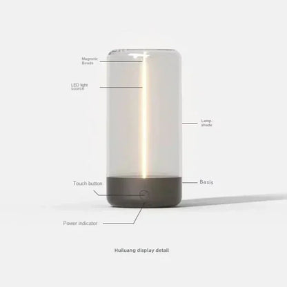 Portable Magnetic Filament Ambient Lamp USB – Ambient Light for Living Room and Bedroom, Modern and Rechargeable Design