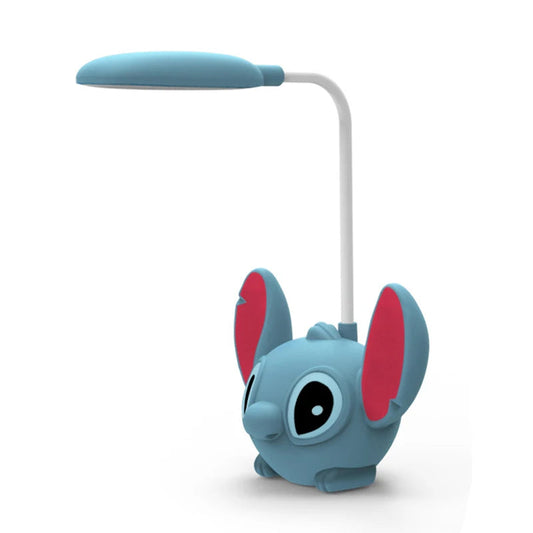 LED Desk Lamp Lilo and Stitch with Pencil Sharpener – Adjustable USB Night Lamp for Children and Disney Fans