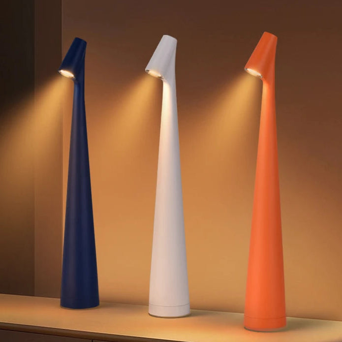 Lampe de table à intensité variable Elegant Touch pour chambre et salon – Éclairage personnalisable, design moderne, 30 cm