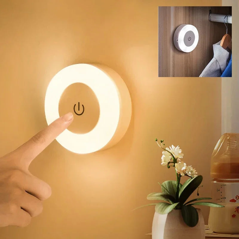 Luma Night Light | USB Rechargeable, Touch Switch
